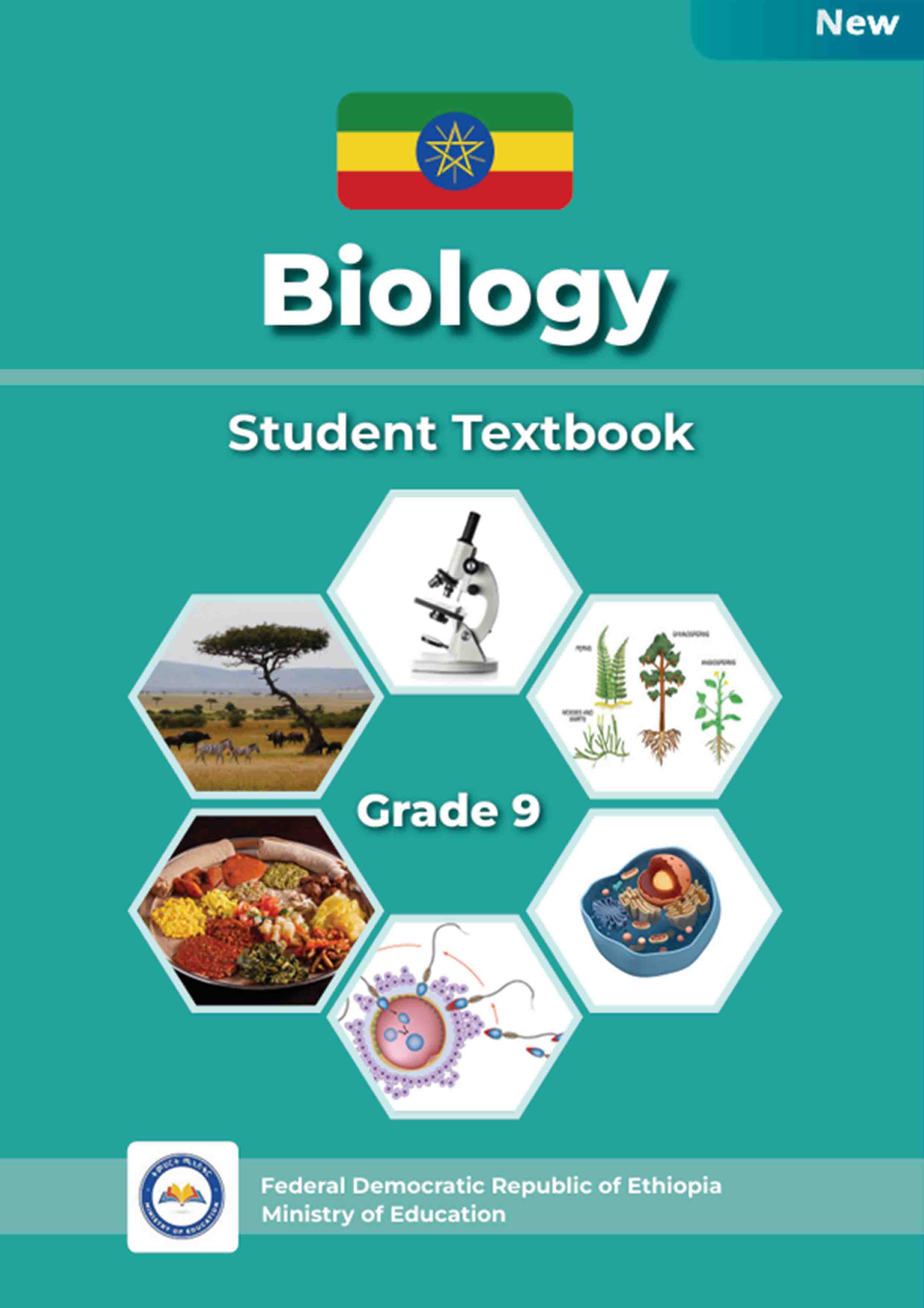 Grade 9 Biology textbook coverpage