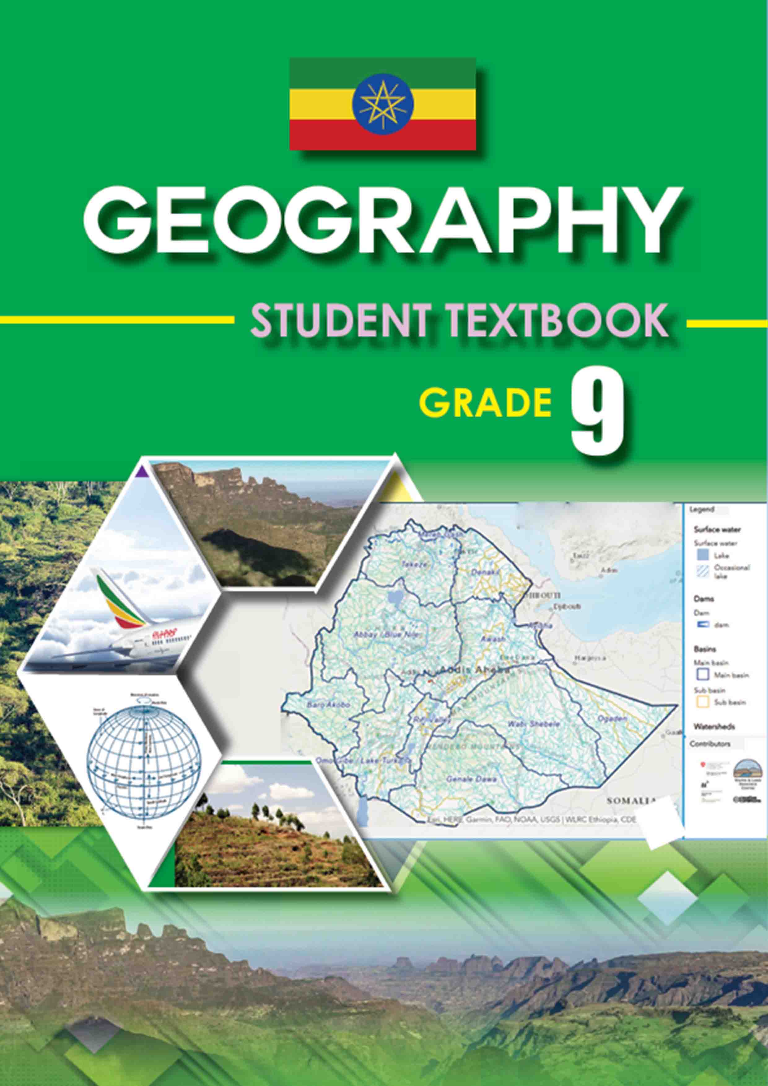 Grade 9 Geography textbook coverpage
